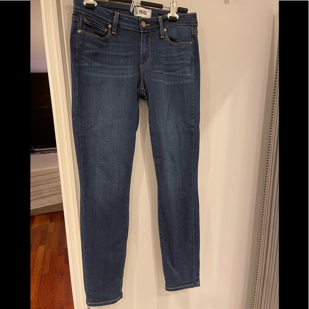 paige verdugo ankle style jeans, size 28